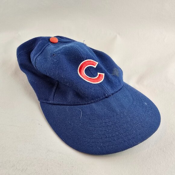 New Era Other - Chicago Cubs Hat Mens 7 1/4 Blue New Era Vintage Fitted MLB Pro Model Diamond